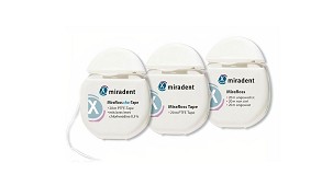 Miradent Mirafloss PTFE coated Tape,20 m ›Mirafloss›PTFE coated Tape›
